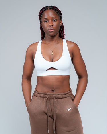 Soft-Flow Wide Joggers (Café)